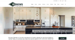 Desktop Screenshot of burrowscabinets.com